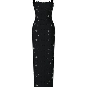 Bella Barnett Nesya Sleeveless Pearl Bandage Maxi Dress